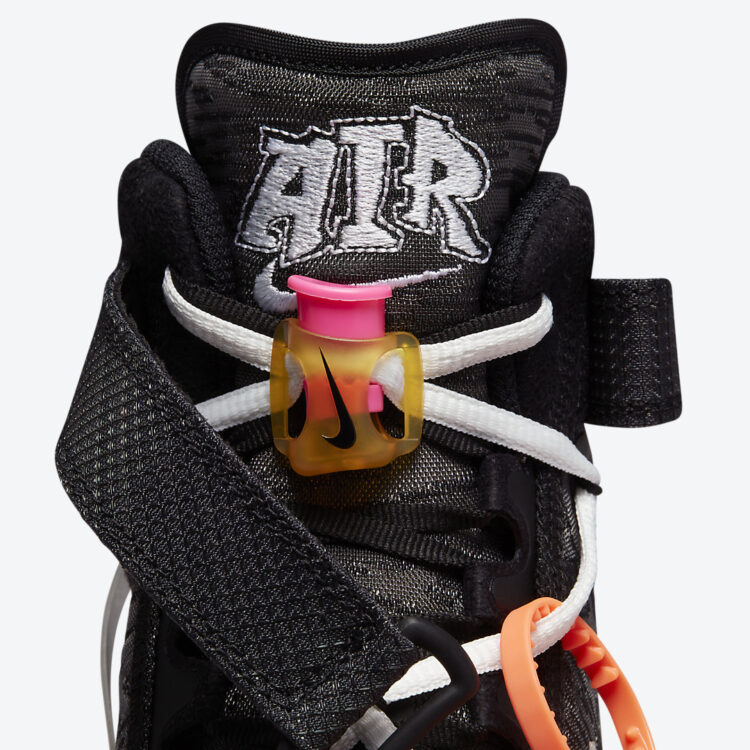 OFF WHITE Nike Air Force 1 Mid Black DO6290 001 010 750x750