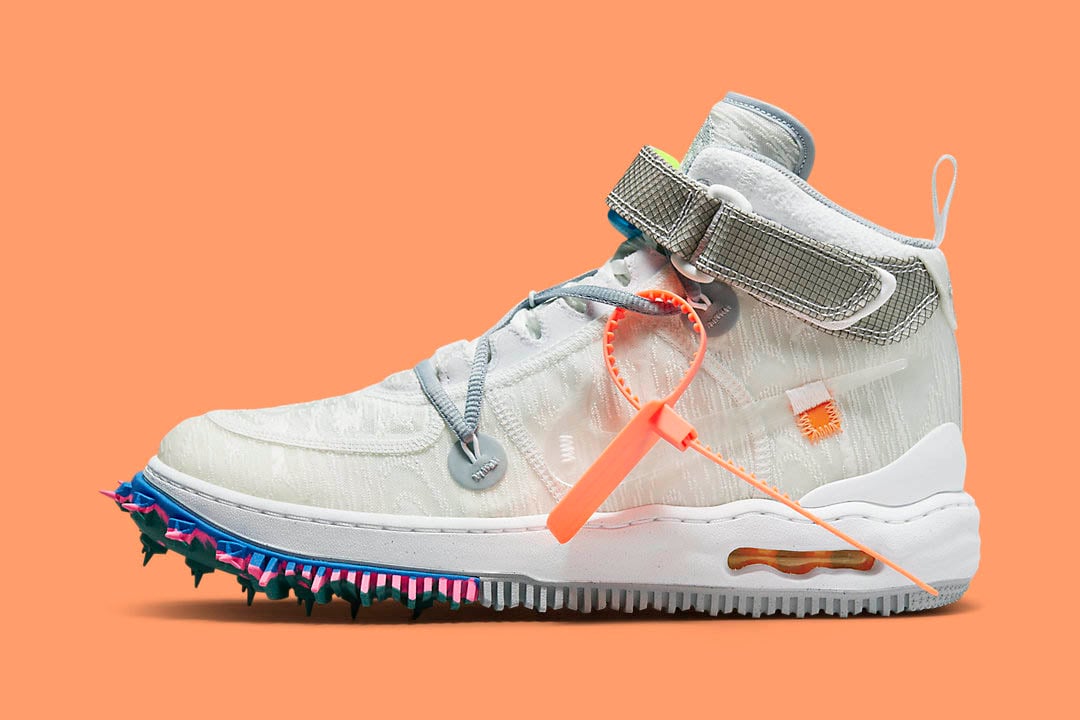 OFF-WHITE Nike Force 1 Mid "White" Date | Nice