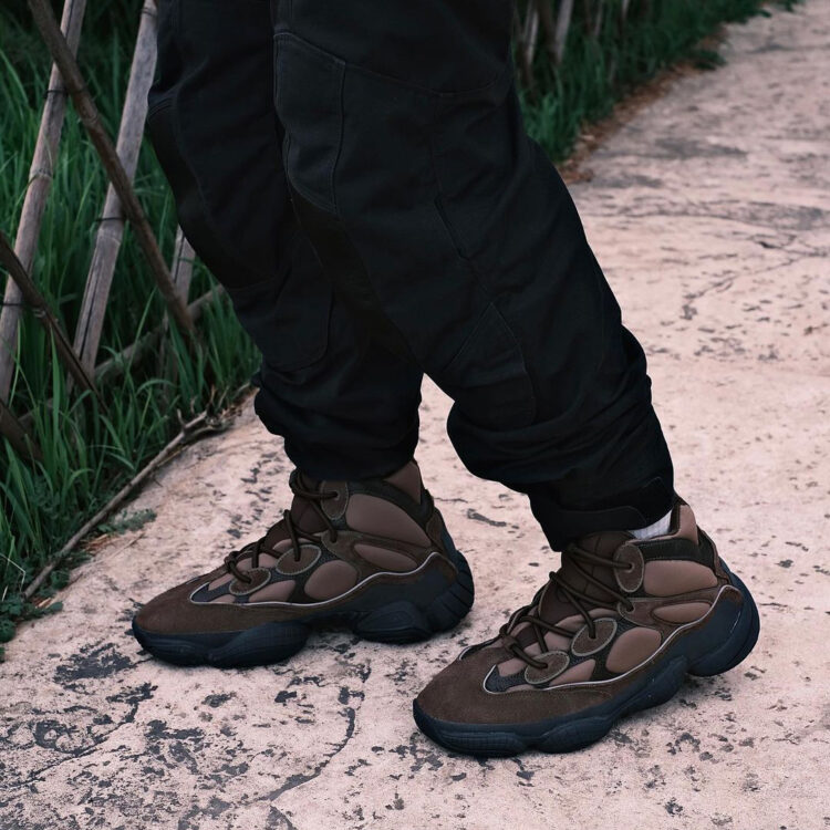 adidas Yeezy 500 High Taupe Black GX4553 Nice Kicks