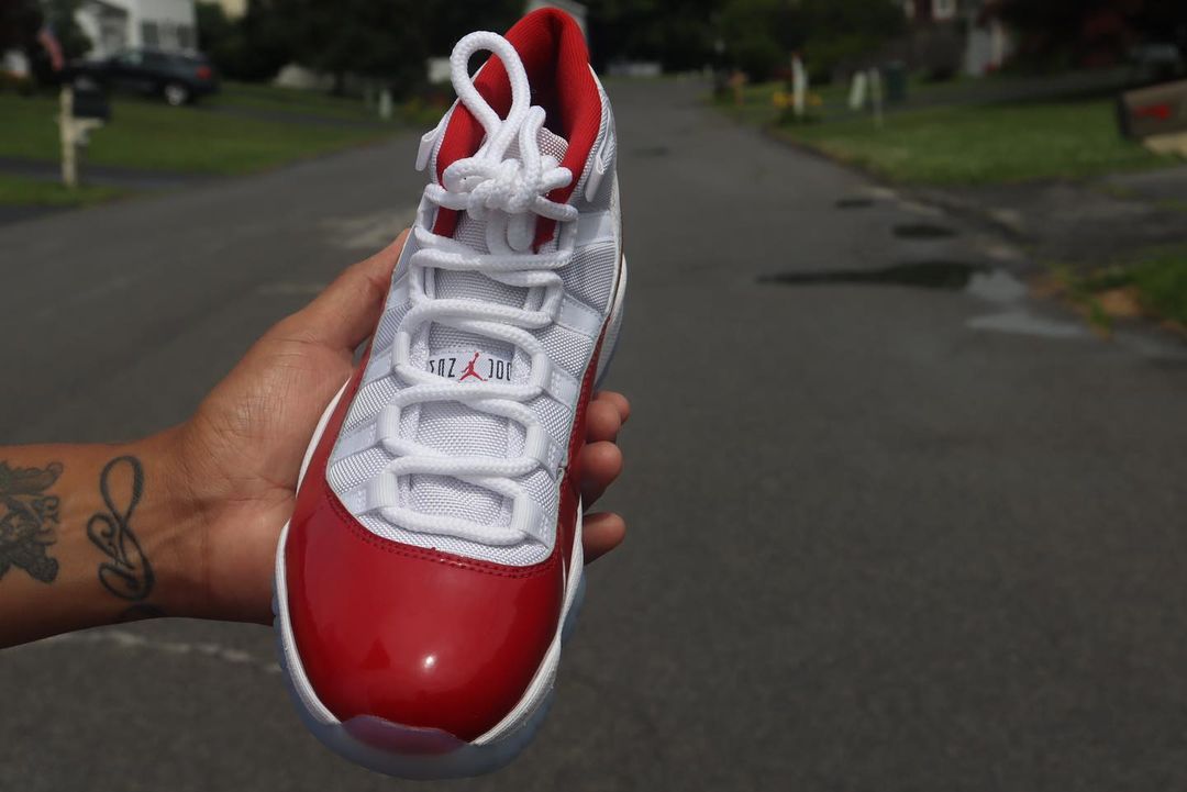 On Foot Look at Air Jordan 11 Cherry