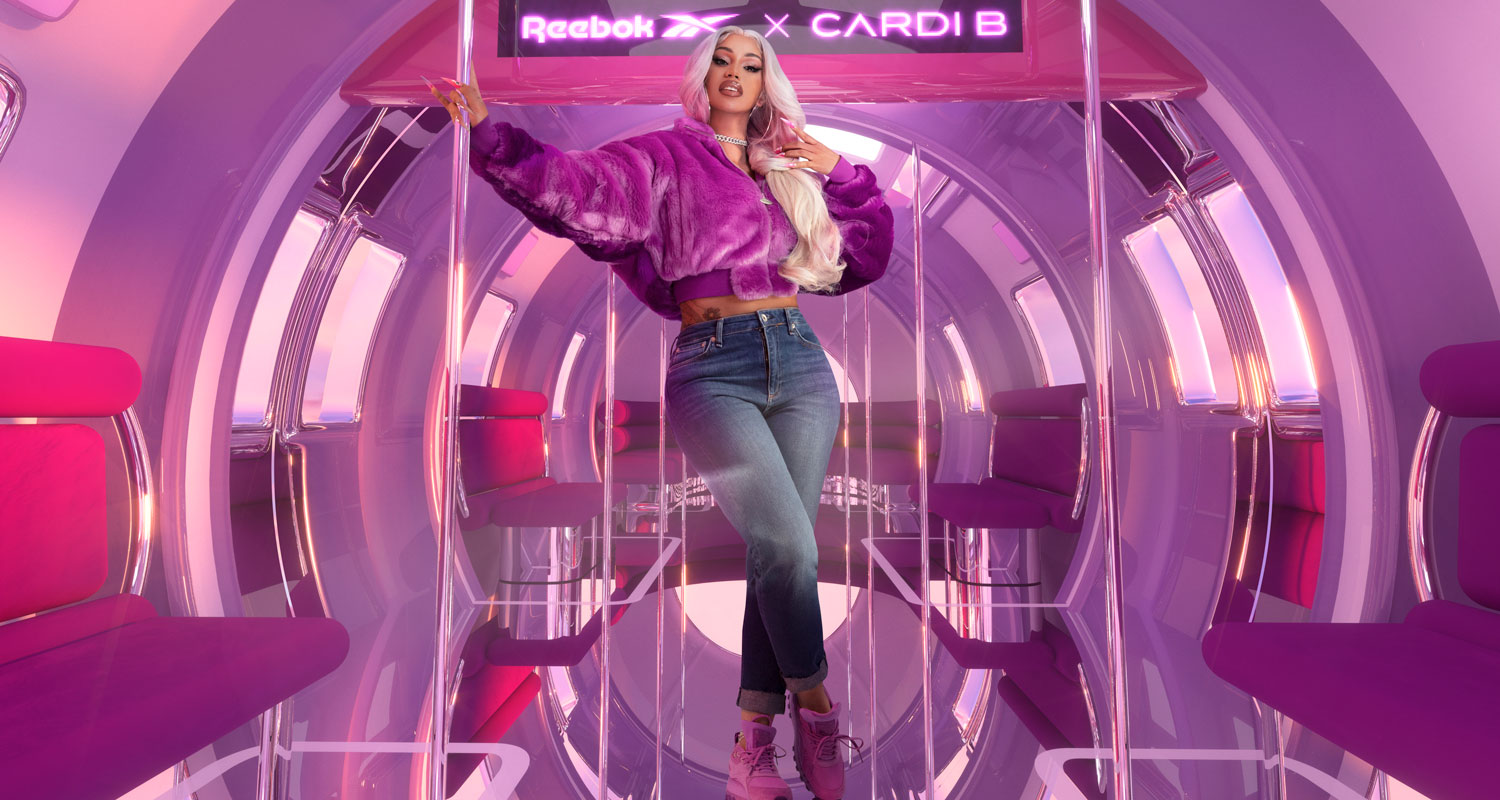 Cardi b deals and reebok