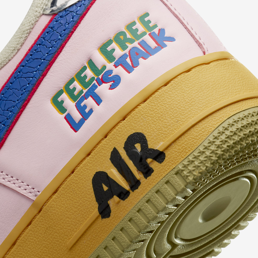 Nike Air Force 1 Low “Feel Free, Let’s Talk” DX2667-600