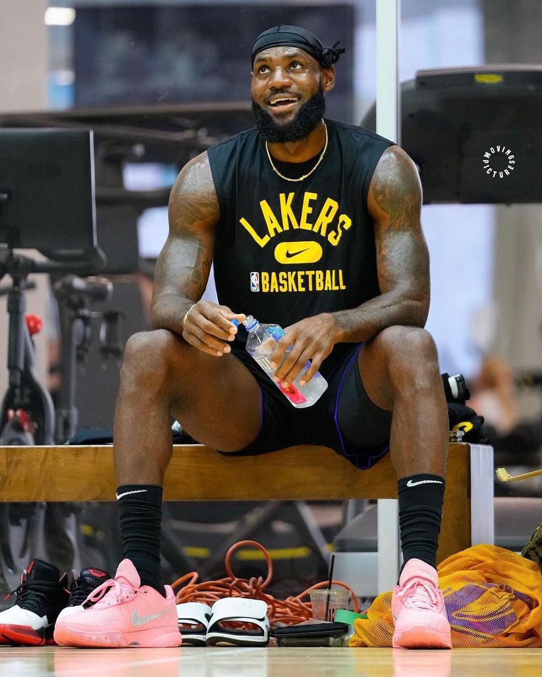 LeBron James Wears Unreleased Nike Shoes at Drew League - Sports
