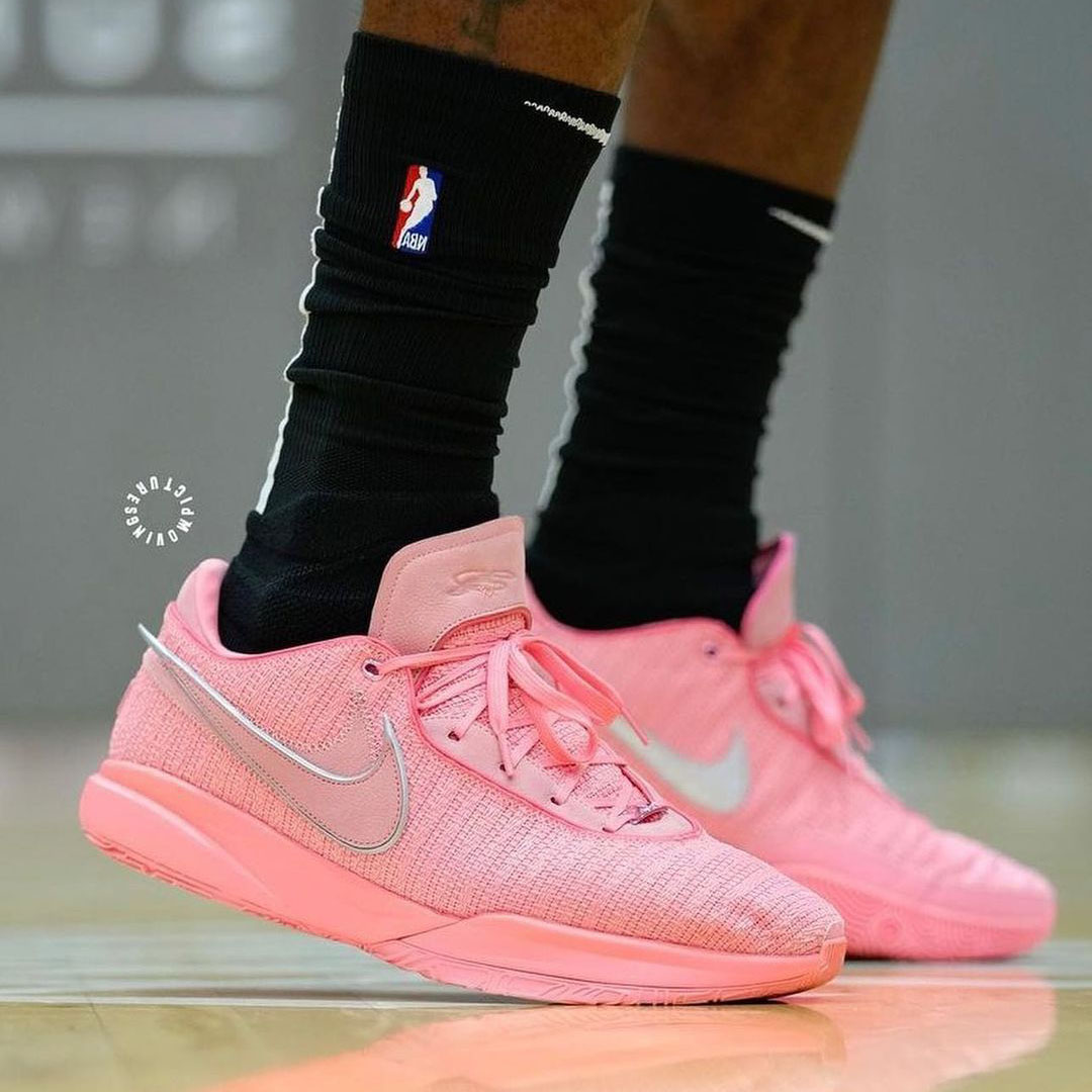 LeBron 20 “ Pink Drew League “ 🔥 #Nike #quality #fyp #Jscoolkicks