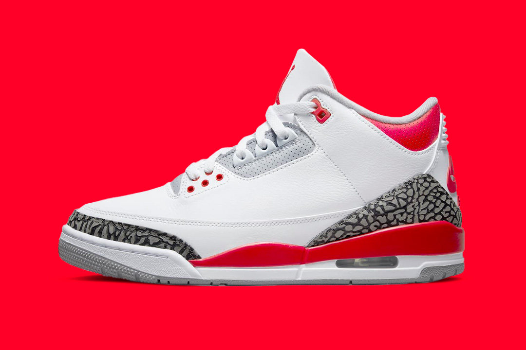 valores Mujer joven Razón Air Jordan 3 OG "Fire Red" DN3707-160 | Nice Kicks