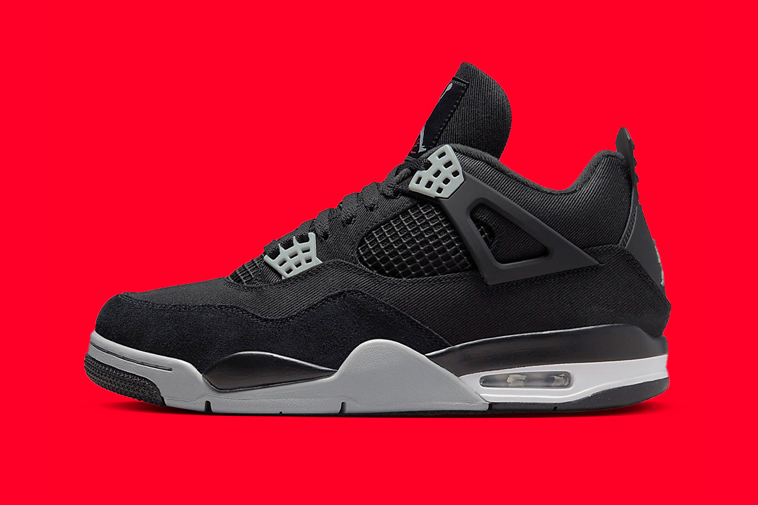 Haiku Problem National folketælling Air Jordan 4 "Black Canvas" DH7138-006 | Nice Kicks