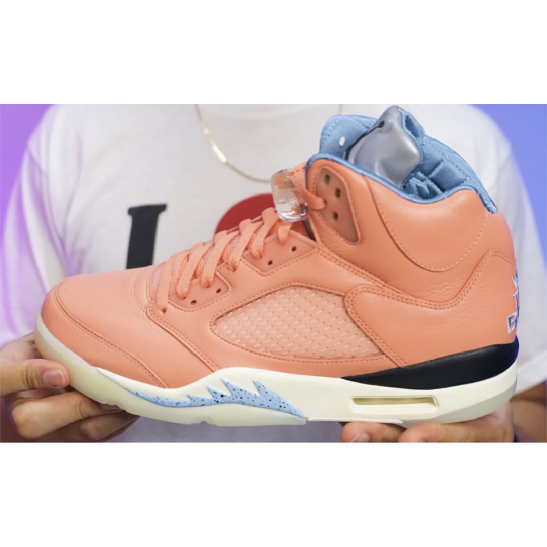 Air Jordan 5 x DJ Khaled sneaker release: Date, Price, Where To Buy the “We  The Best” Crimson Bliss collab - DraftKings Network