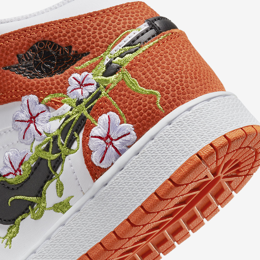 Air jordan hotsell 1 mid flowers