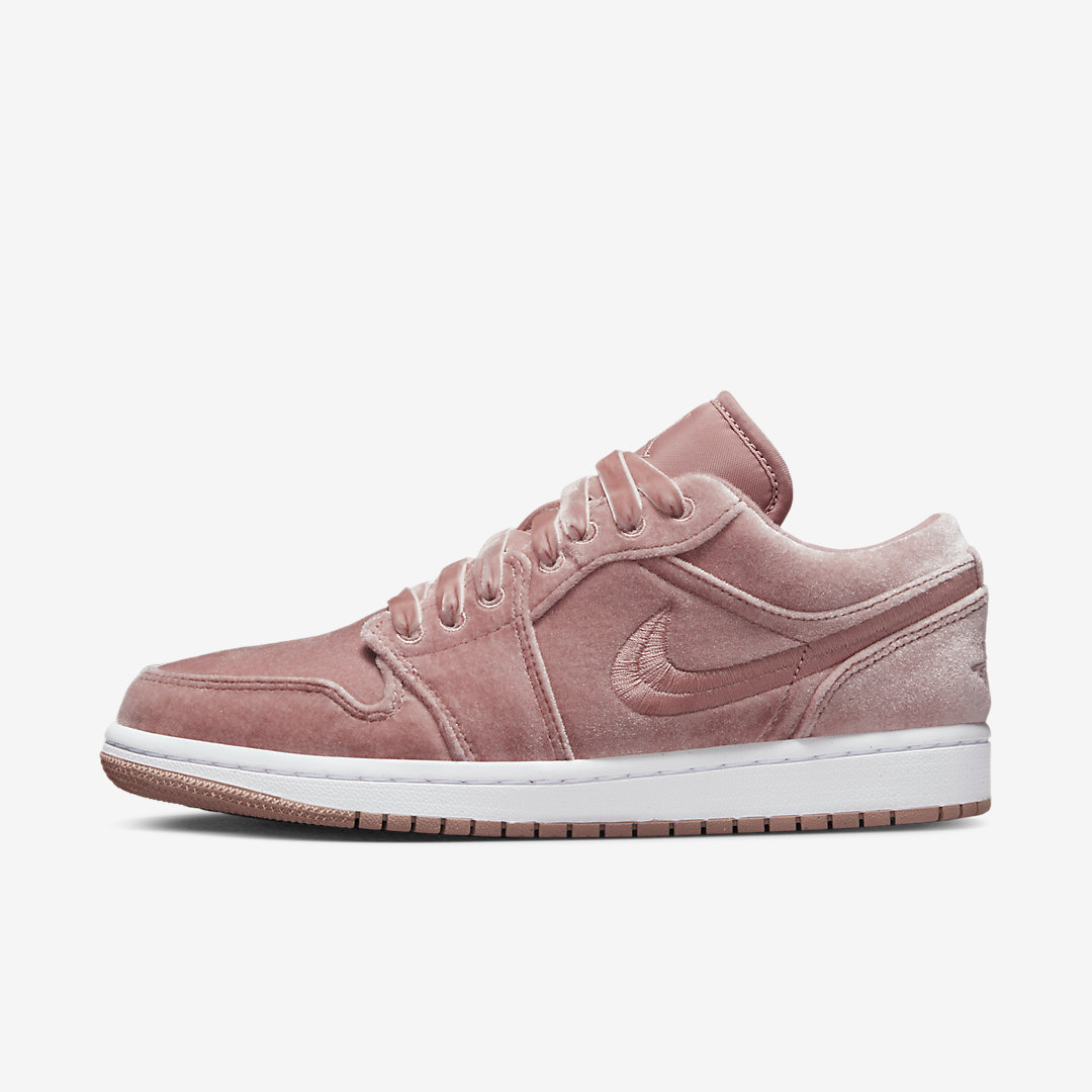 Air Jordan pink jordan 1 low 1 Low "Pink Velvet" DQ8396-600 | Nice Kicks