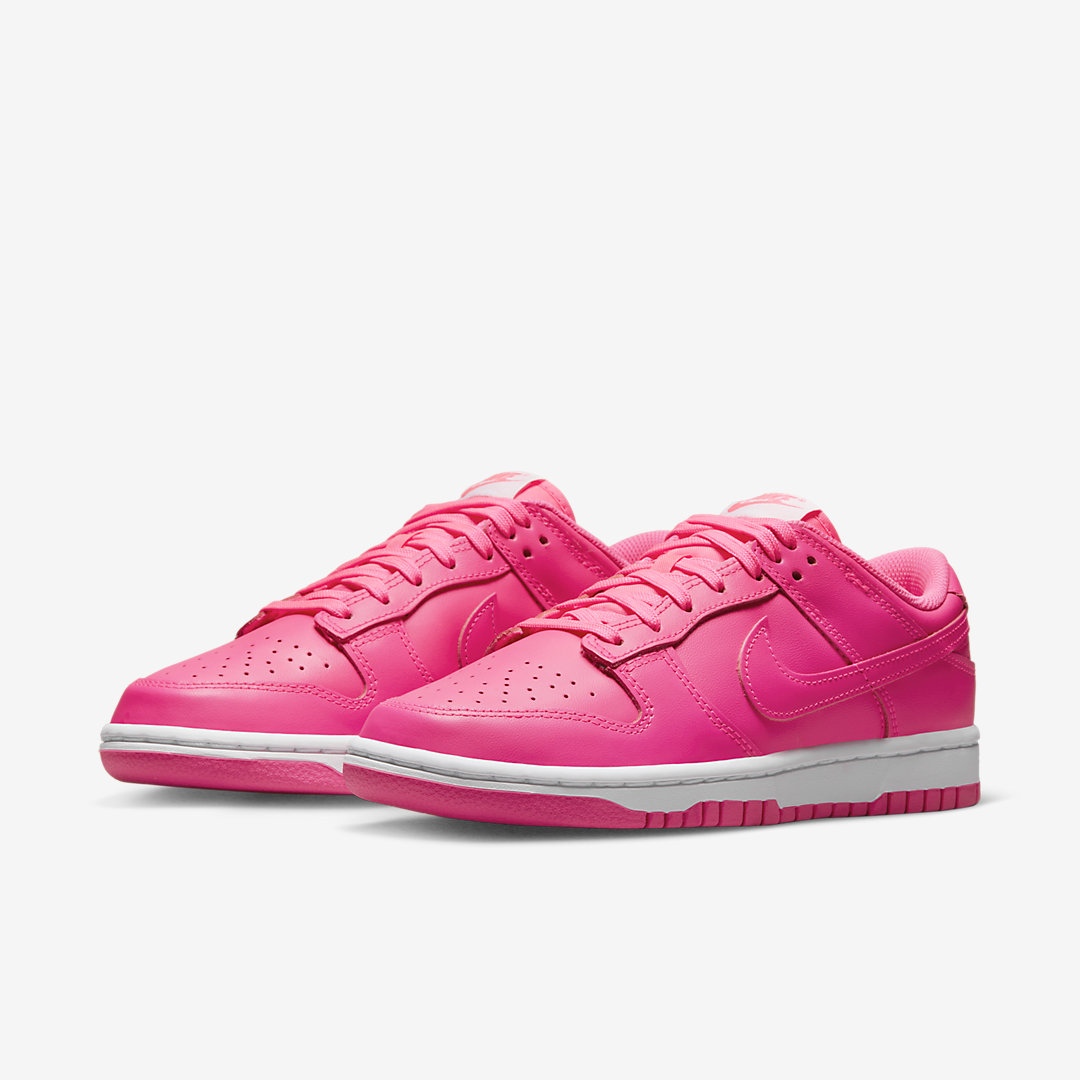 Hot pink dunks low
