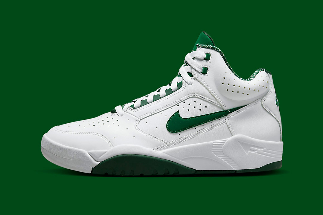 Gorge Green Accents The Nike Air Flight Lite Mid