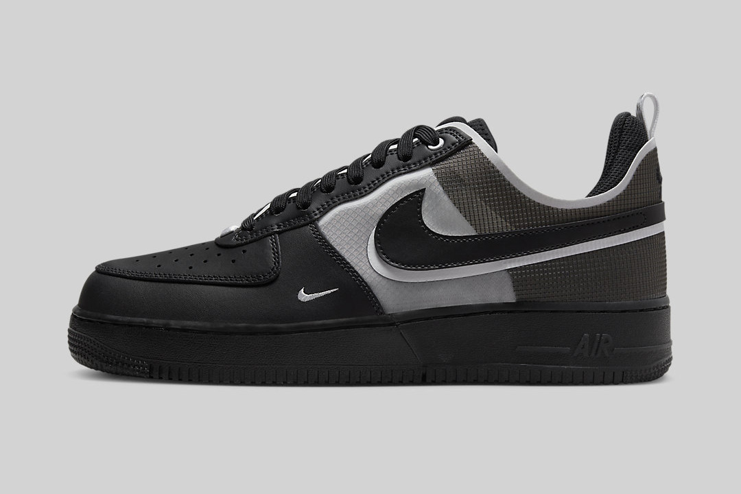 The Nike Air Force 1 React Goes Grayscale