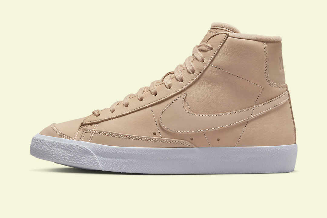 The Nike Blazer Mid ’77 LX  Gets Dressed in Smooth “Vachetta Tan” Leather