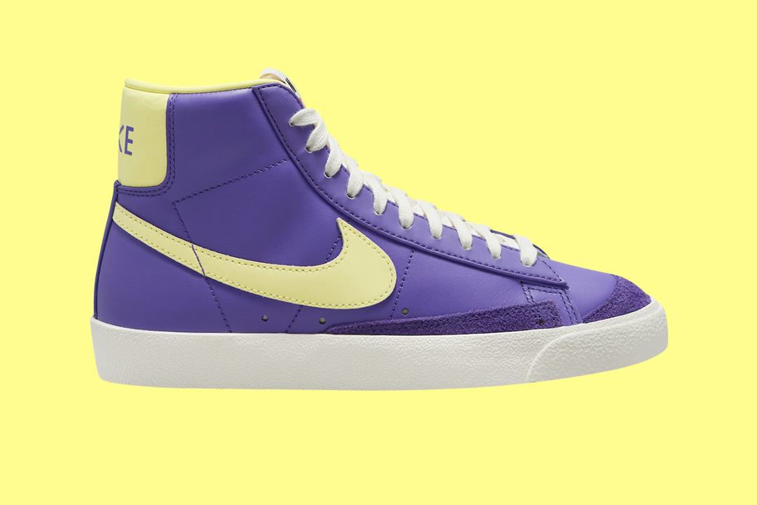 The Nike Blazer Mid WMNS Gets Pretty in Purple