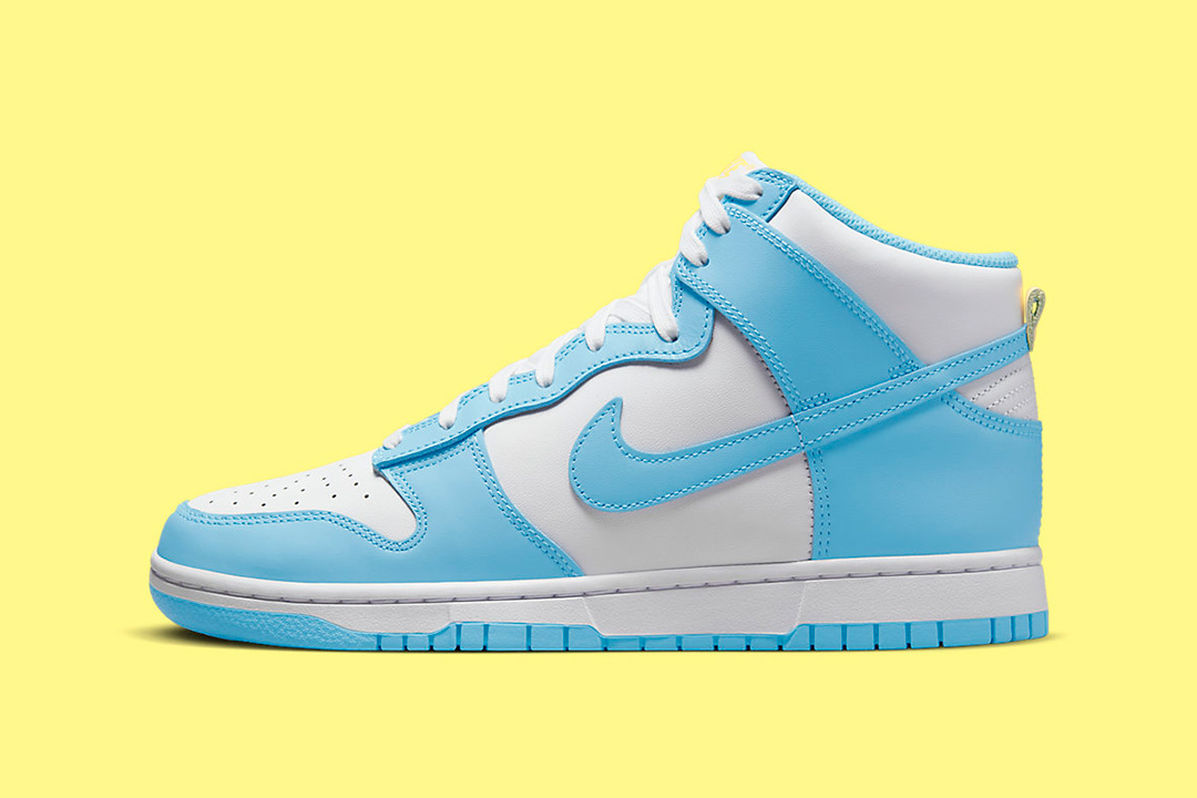 Nike force Dunk High Blue Chill DD1399 401 Lead