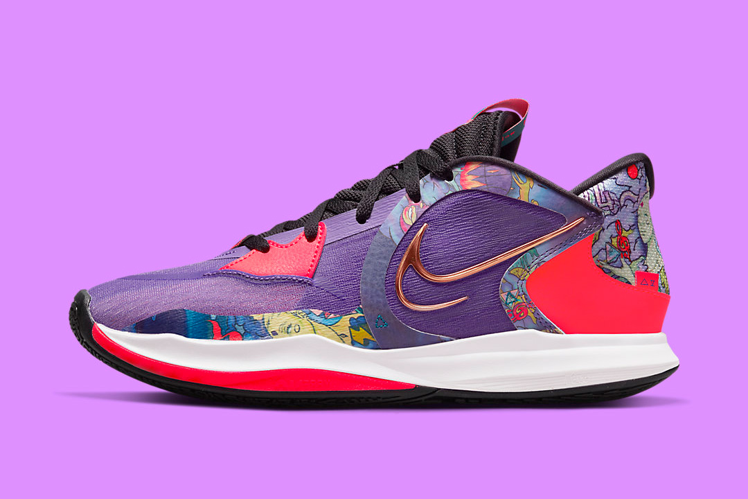 This Nike Kyrie Low 5 Features An Out Of This World Graphic Print