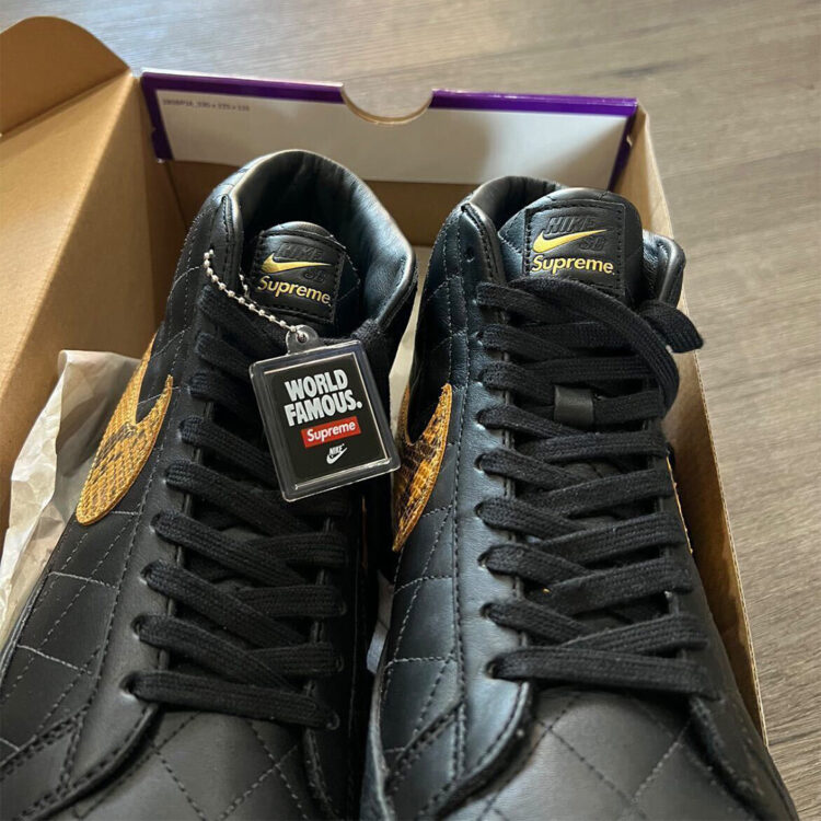 Supreme x Nike SB Blazer Mid DV5078-001 | Nice Kicks