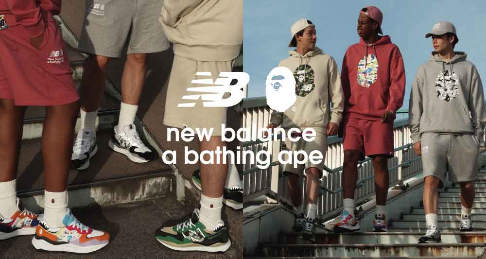 BAPE x New Balance SS22 Collection