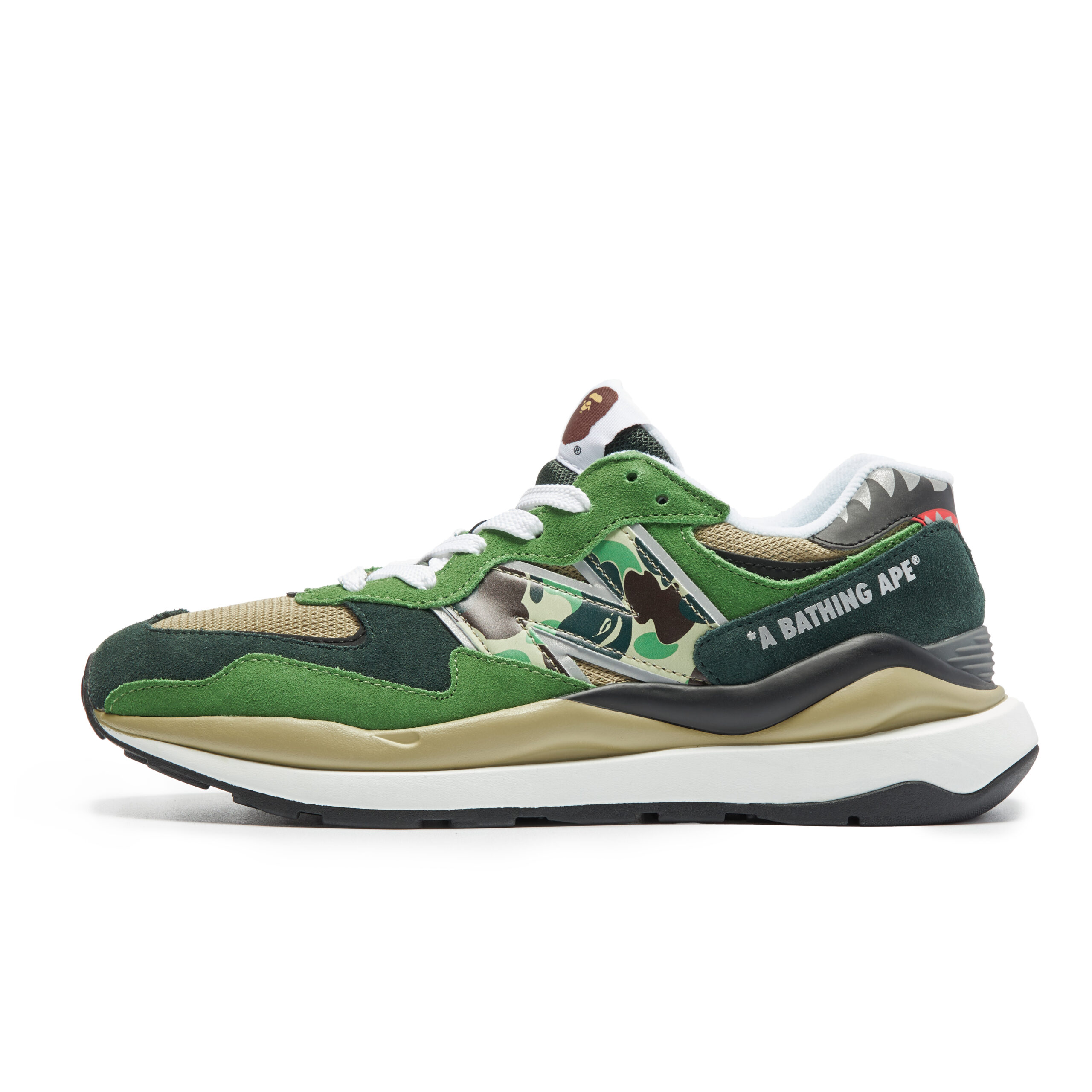 BAPE x New Balance 57/40 “Green/Beige”