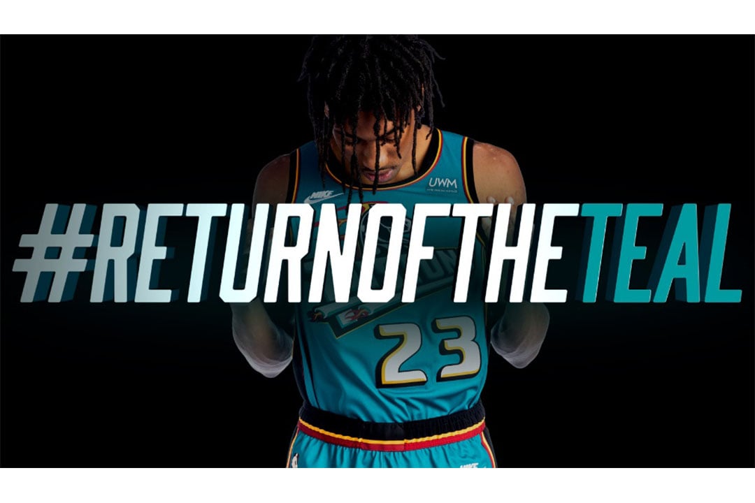 Detroit Pistons Bring Back Their Teal Uniforms for the 2022-2023 Season