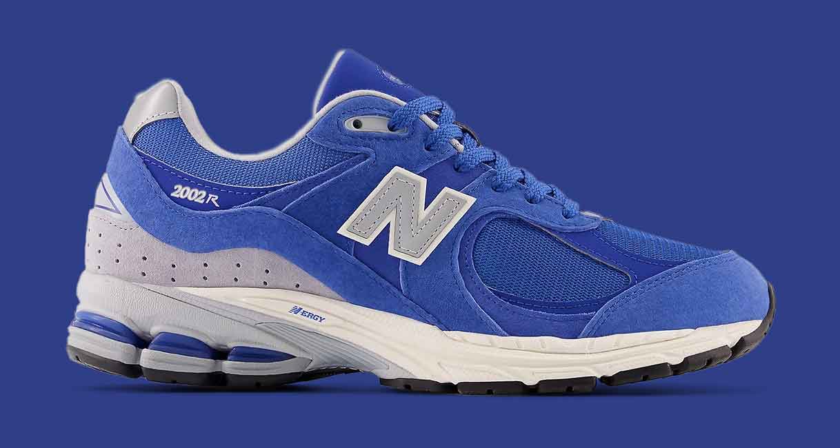 New Balance Drops a Pair of Blue Suede 2002R