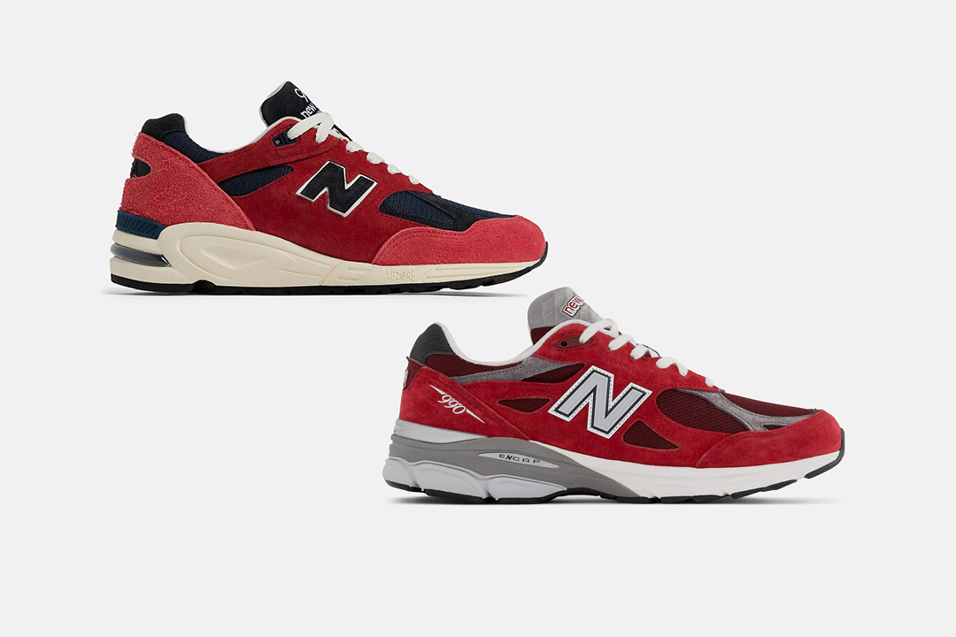 The Latest New Balance Made in USA Pack Gets Dressed in Red