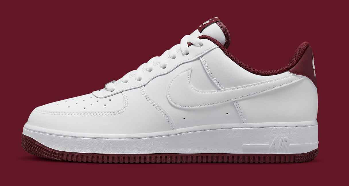 Nike’s Air Force 1 Low Gets Stained in “Dark Beetroot”