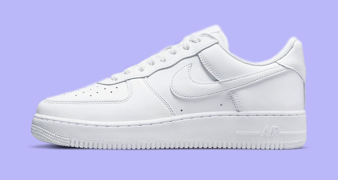 The Nike Air Force 1 Low “Color Of The Month” Drops in Triple White