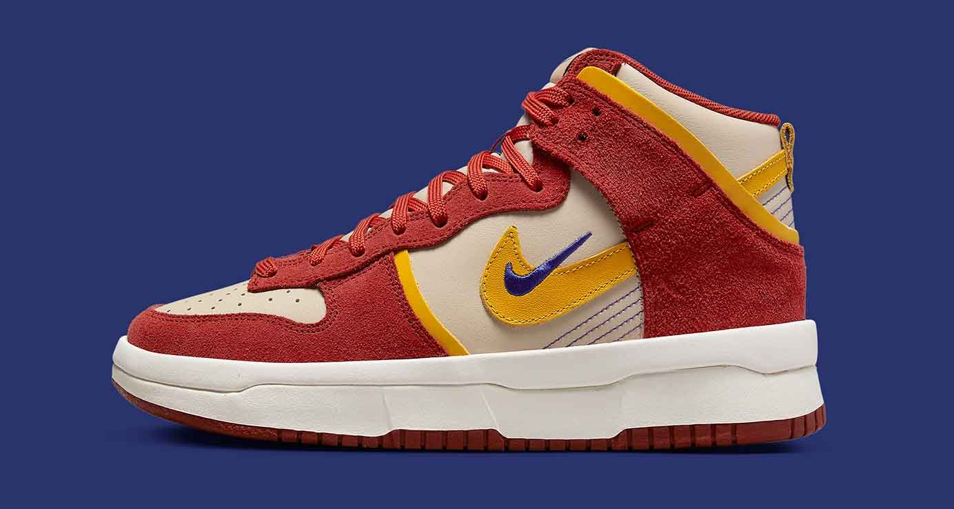 Nike’s Dunk High Up Sports Varsity Colors for Fall