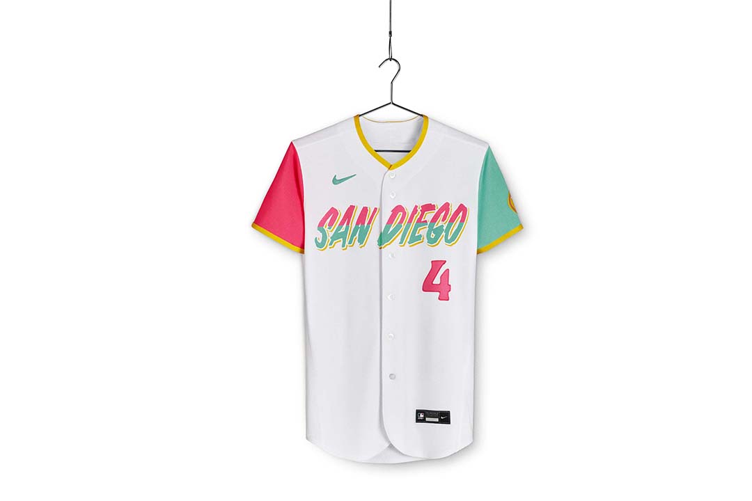 The San Diego Padres debut their new 'City Connect' jersey 