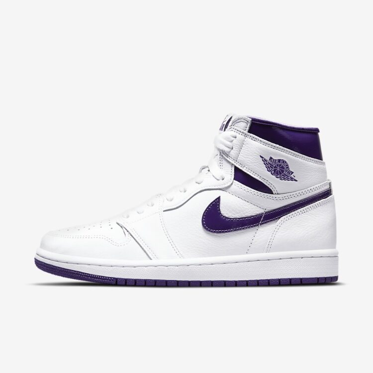 Зимові кросівки nike air jordan 1 retro величезний вибір взуття High OG WMNS "Court Purple"