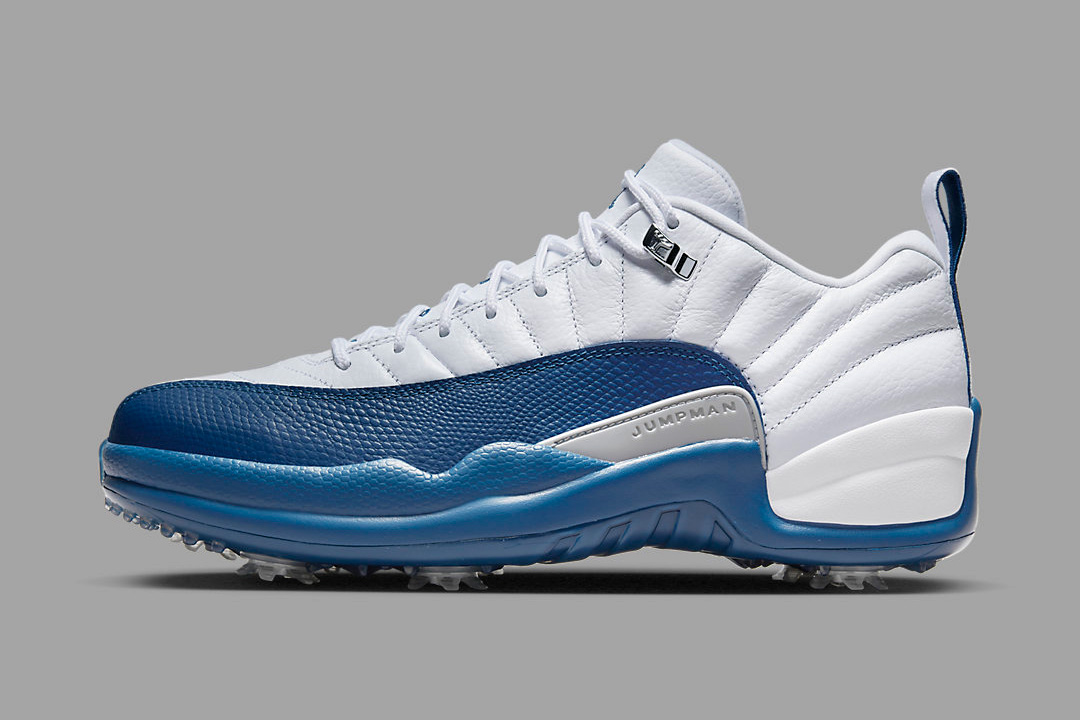 The French Blue Colorway Makes Its Way Onto The Air Jordan 12 Low Golf