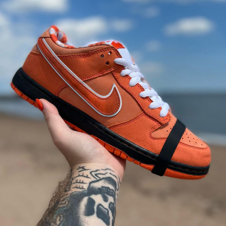 Concepts Nike SB Dunk Low Orange Lobster FD8776 800 02 750x750