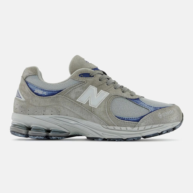 New Balance Marineblå hættetrøje med logo