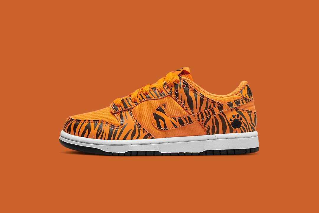 The Nike Dunk Low Earns Its “Tiger Stripes”