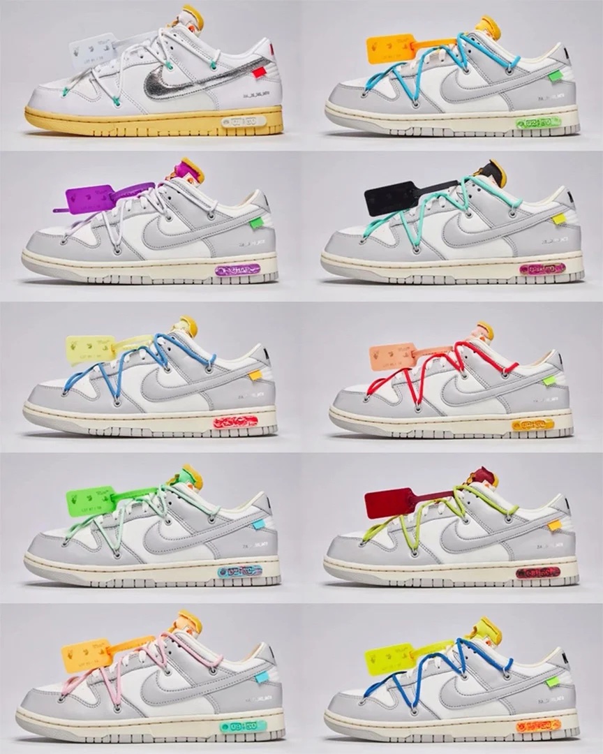 Virgil Abloh Confirms 'The 50' Off-White x Nike Dunk Low 'Dear Summer'  Collection - Sneaker Freaker