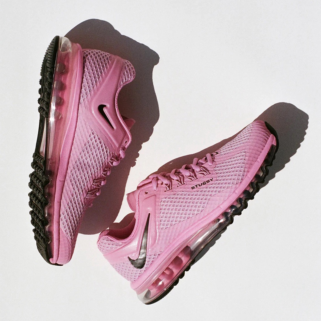 Stussy x Nike Air Max 2013 "Pink" DR2061-600 | Nice Kicks