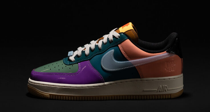 UNDEFEATED Mid Nike Air Force 1 Low Celestine Blue DV5255 500 Lead 736x392