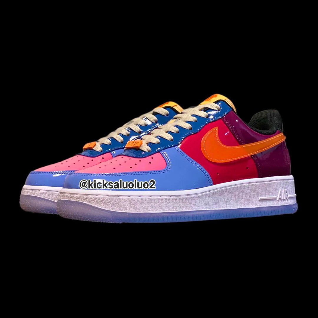 Undefeated Nike Air Force 1 Low Multi Patent release date 000