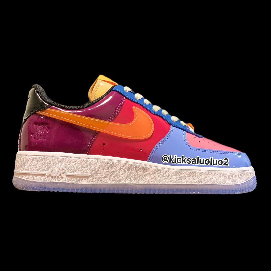 Undefeated Nike Air Force 1 Low Multi Patent release date 001