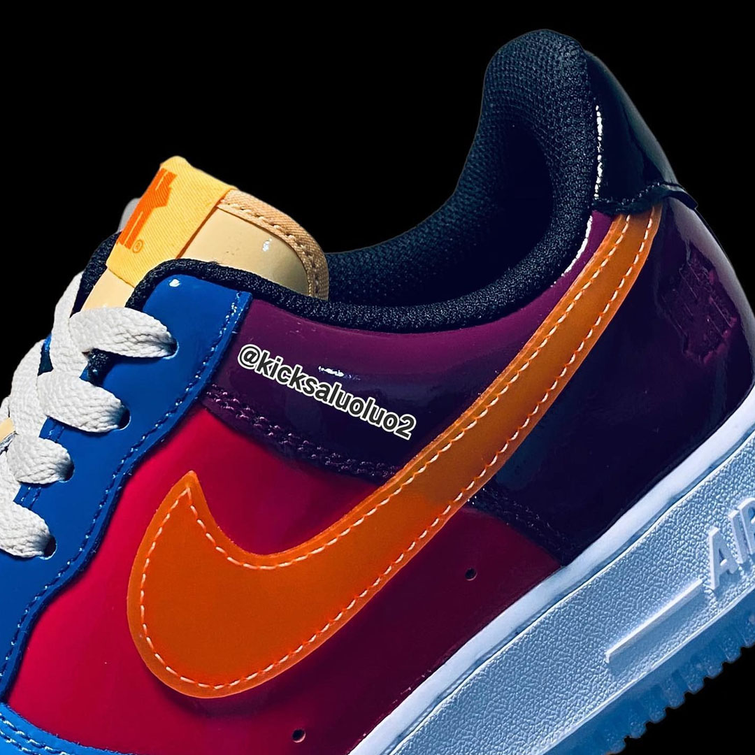 Undefeated Nike Air Force 1 Low Multi Patent release date 002