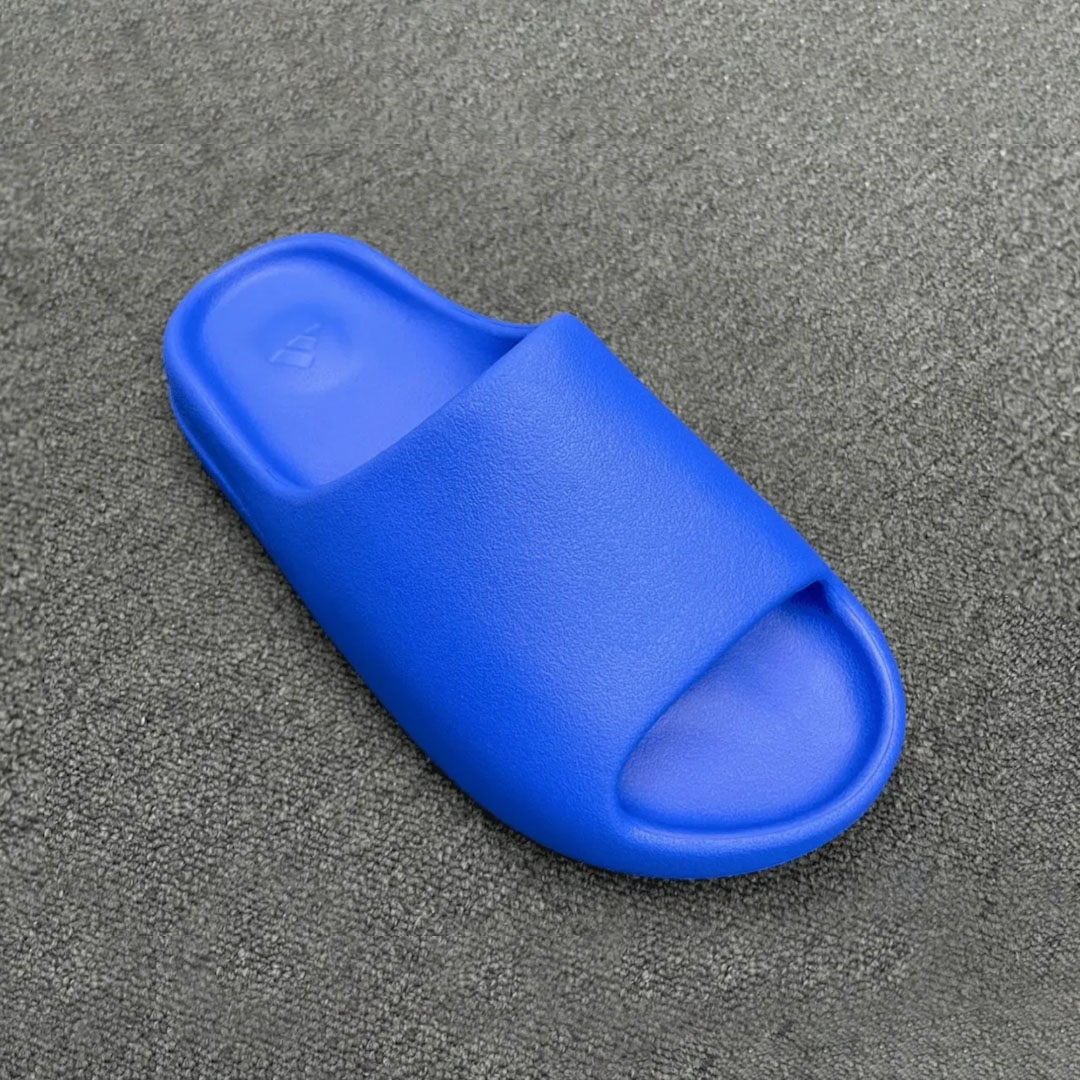 adidas Yeezy Slide Azure Blue ID4133 Release Date 000