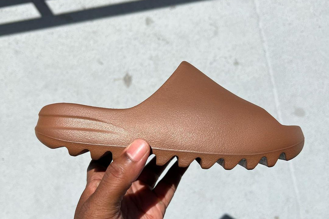 The adidas Yeezy Slide Arrives In Flax Later This Month
