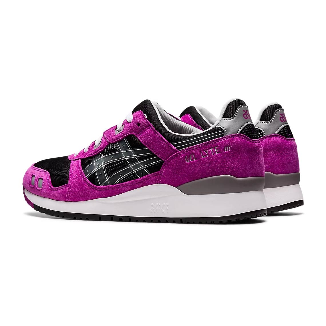 Awake NY x tenis asics Des gel contend 6 cinzento rosa branco mulher 