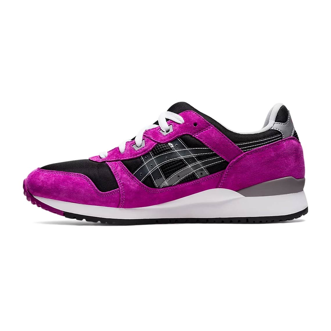 Awake NY x tenis asics Des gel contend 6 cinzento rosa branco mulher 