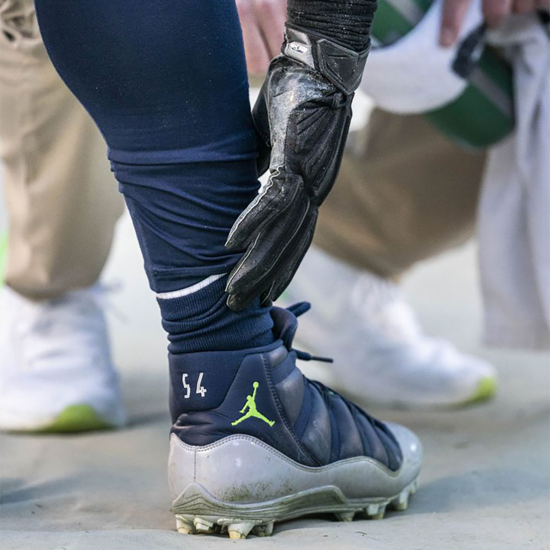 bobby wagner jordan 1 cleats