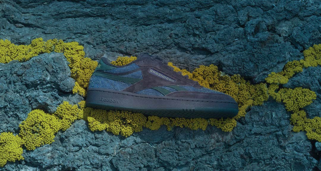 Brain Dead x Reebok Club C Revenge (Purple Abyss / Dark Forest / Batik Blue)