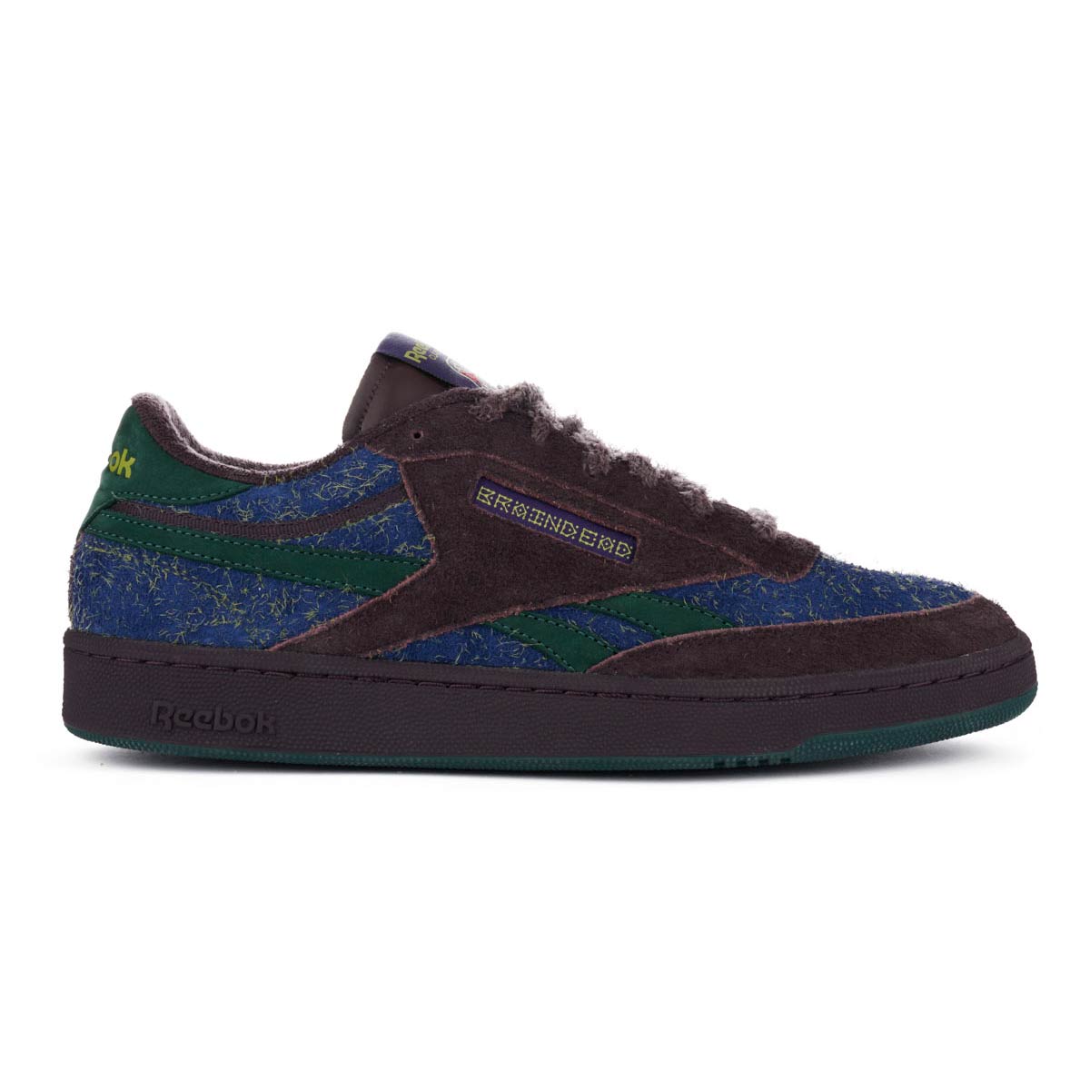 Brain Dead x Reebok Club C Revenge (Purple Abyss / Dark Forest / Batik Blue)