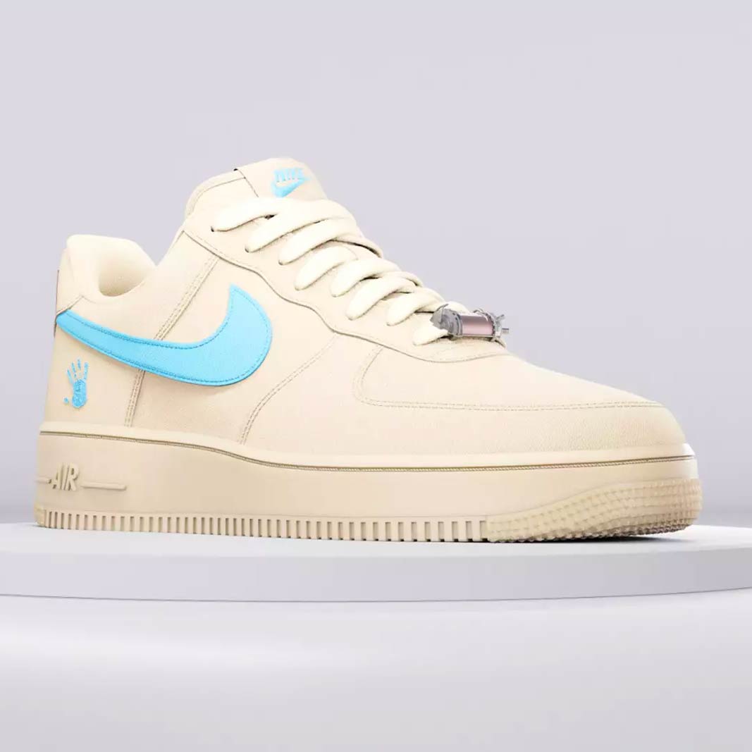 RTKFT x Nike Air Force 1 "Human"