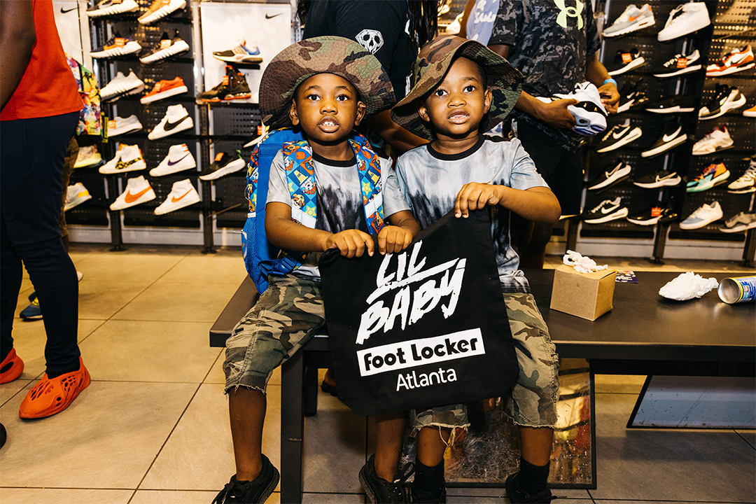 127-0Shops Foot Locker Atlanta x Baby x 21 Savage shorts with stitching details nike shorts black anthracite